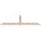 Ekena Millwork Eugene Smooth Timber Gable Bracket, Douglas Fir, 96"W x 32"H x 1 1/2"D x 5 1/2"F, 8/12 Pitch GBW096X32X0206EUG00SDF - alternate 3